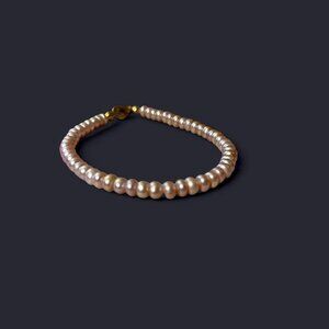 Genuine Coin Pearl Bracelet
